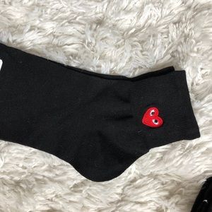 c o m m e  des  g a r c o n s inspired socks